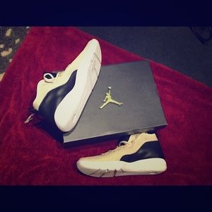 Jordan cream black color way... Jordan type: other